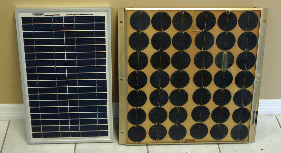 旧太阳能vs新太阳能