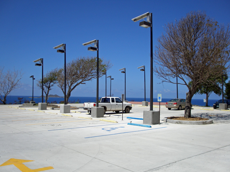 USVI停车场太阳能照明